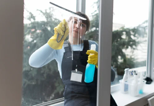Nettoyage de vitres intérieures et extérieures à Gimat